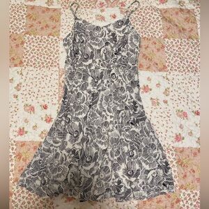 Black Floral Sundress